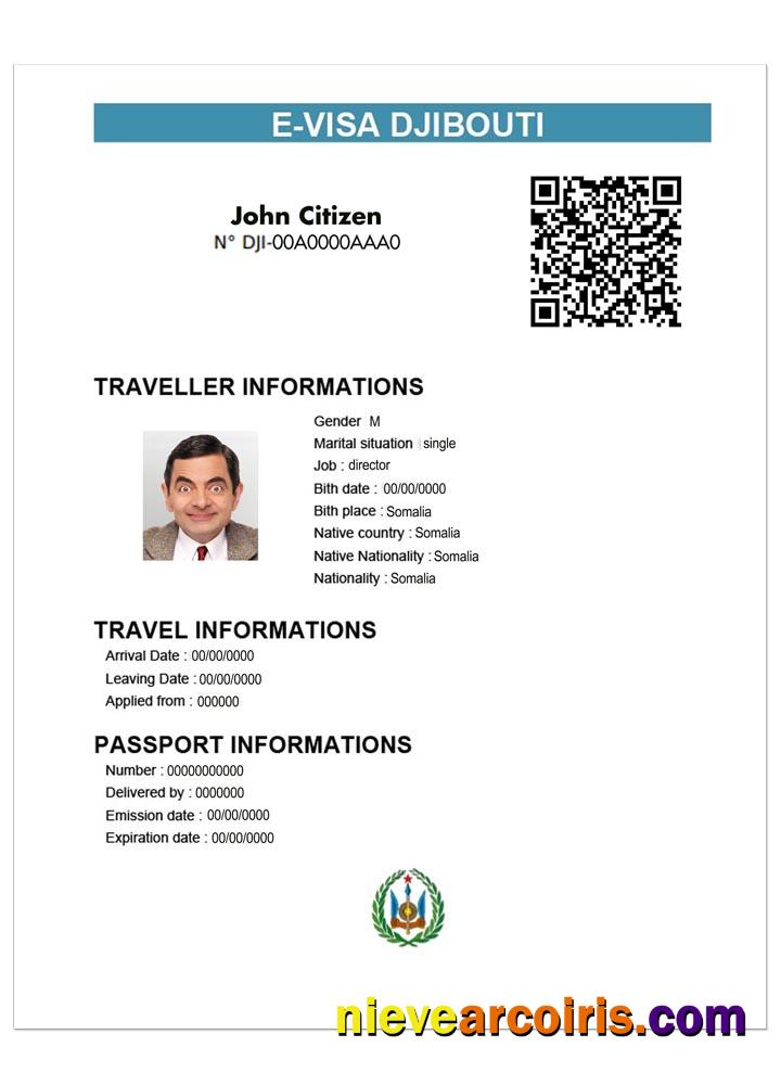DJIBOUTI e-visa